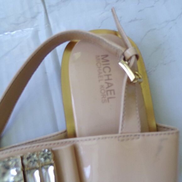 Michael Kors leather sandals 8.5 - Picture 4 of 11